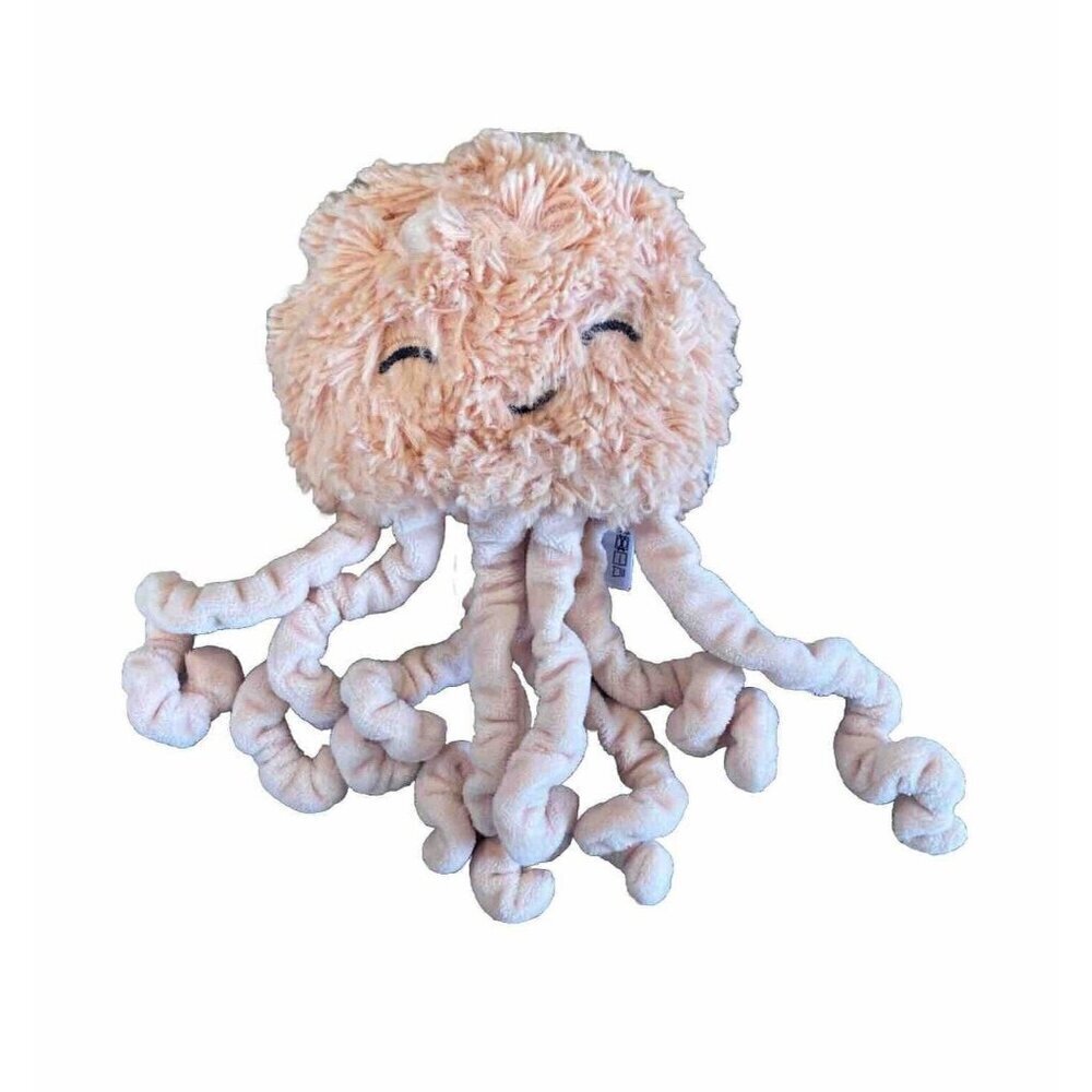 Slumberkins Mini Jellyfish Super Soft Stuffed Animal Plush Orange Octopus